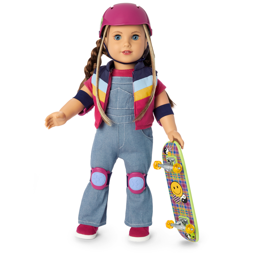 Nicki’s™ Skateboarding Outfit for 18-inch Dolls (Historical Characters) B6