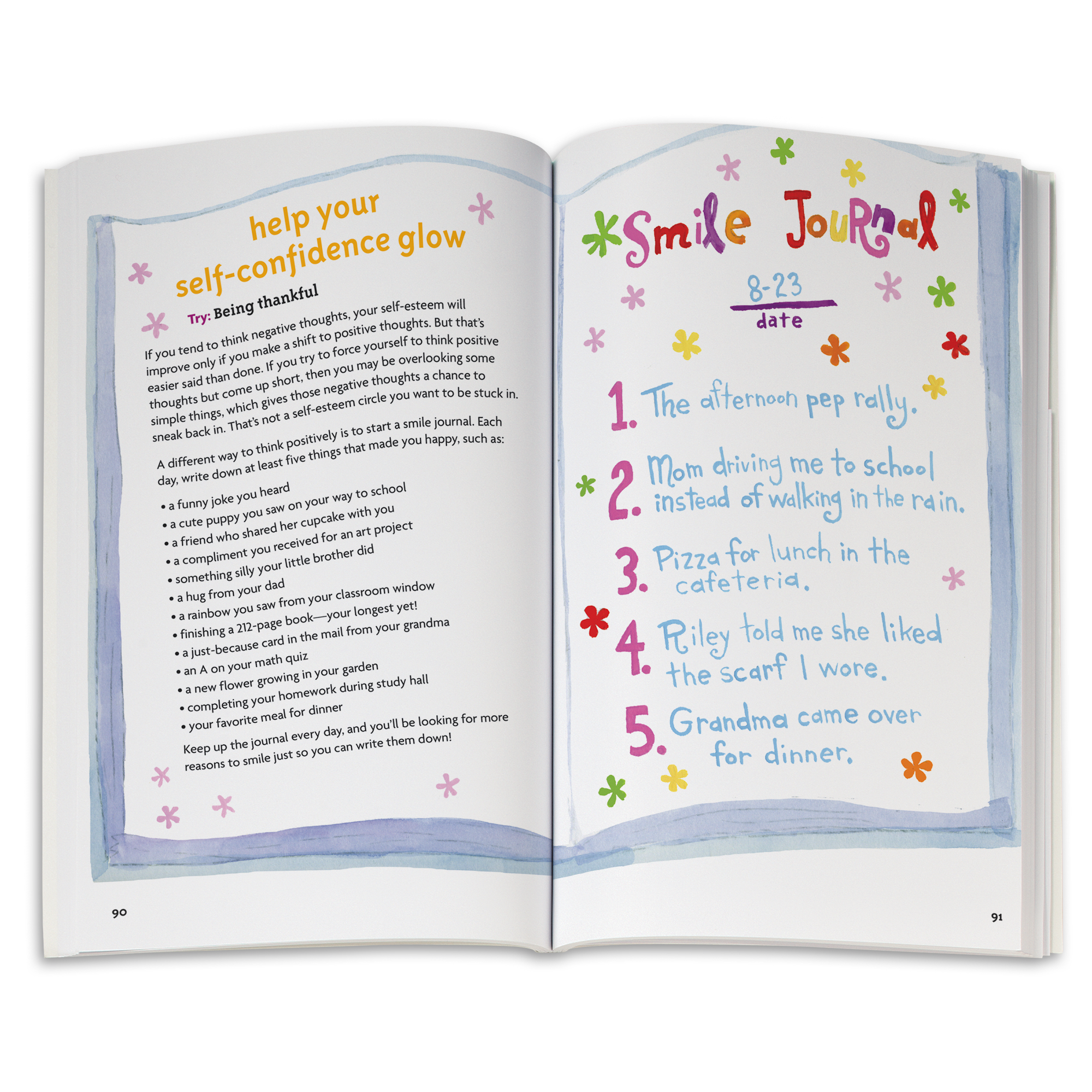 A Smart Girl's Guide: Liking Herself B5