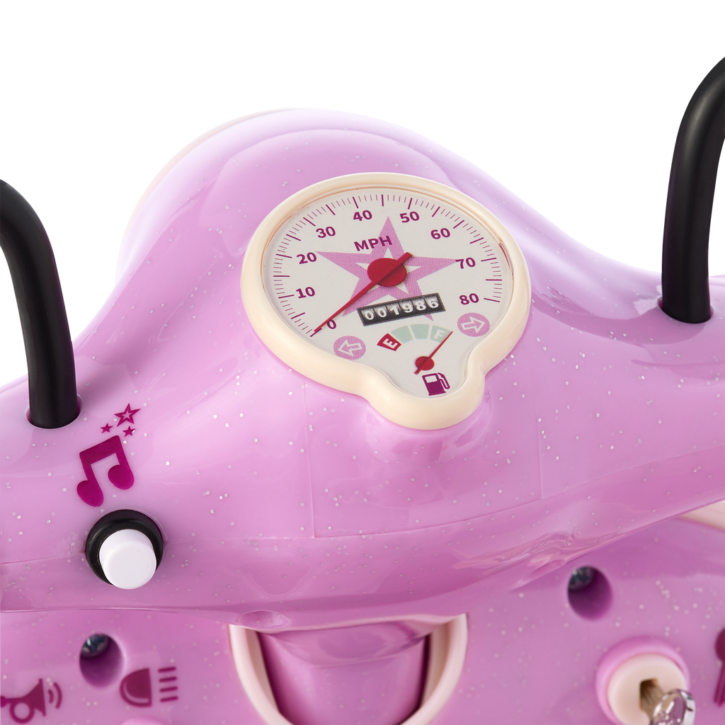 Hit the Road Scooter & Sidecar for 18-inch Dolls C9