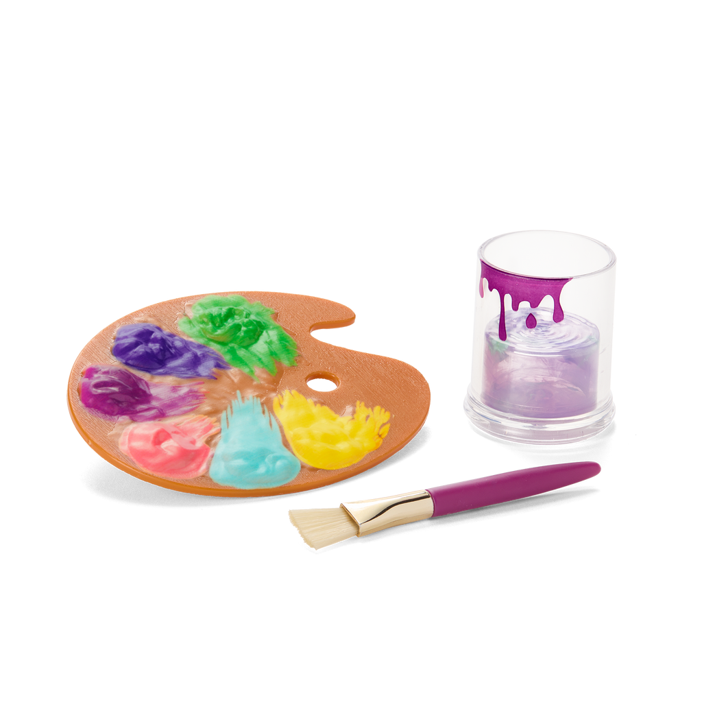 American Girl® Disney Princess Rapunzel Painting Accessories & Pascal for 18-inch Dolls C4