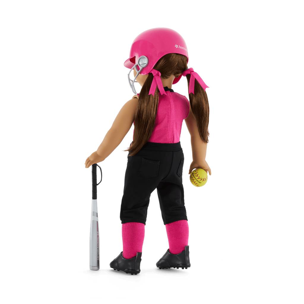 Softball Star Uniform for 18-inch Dolls E3
