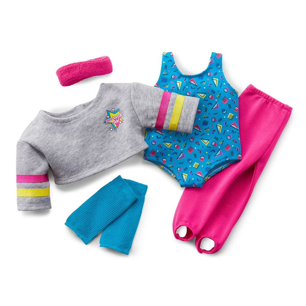 Courtney's™ Fitness Outfit for 18-inch Dolls (Historical Characters) E1