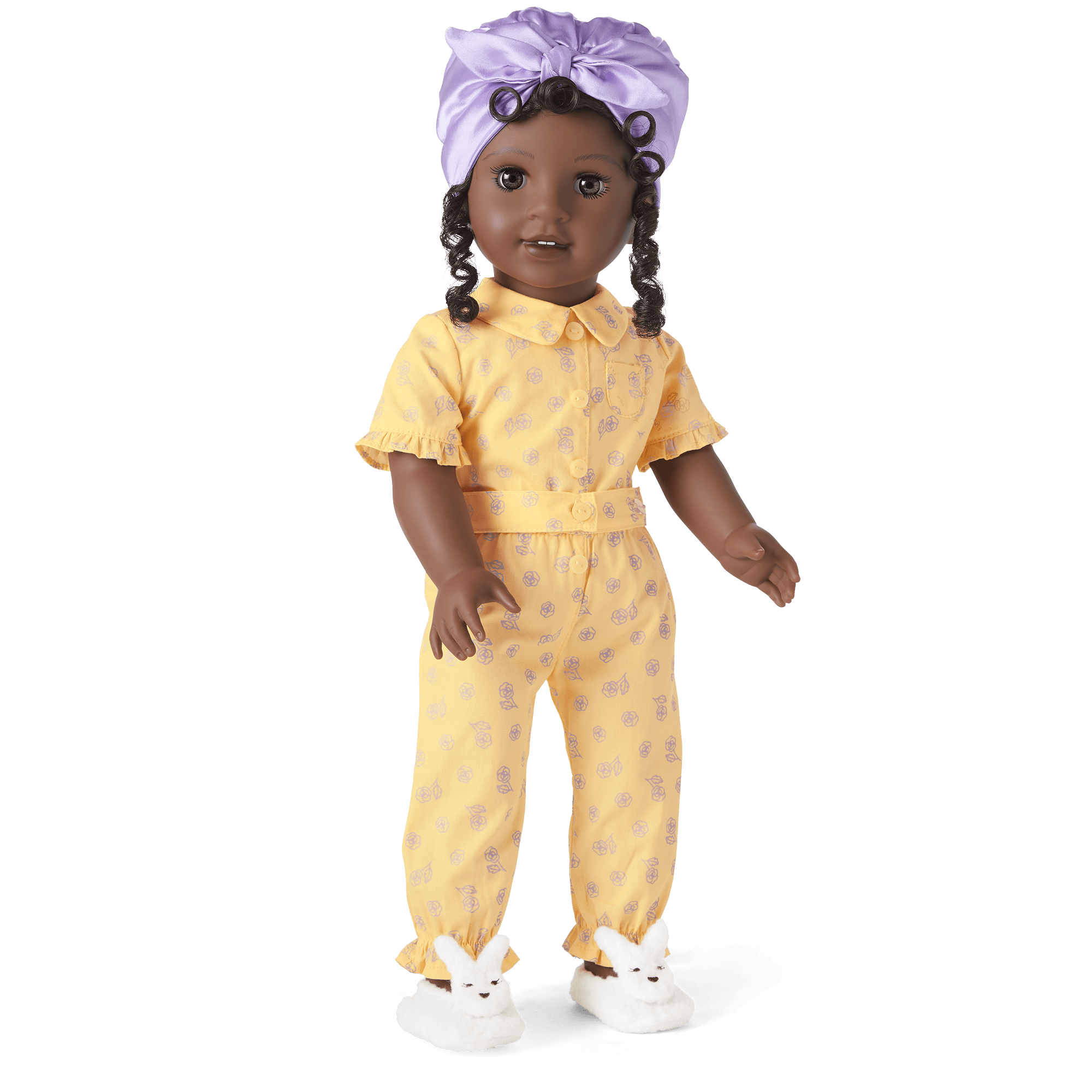 Claudie's™ Yellow Bloom Pajamas for 18-inch Dolls (Historical Characters) C8