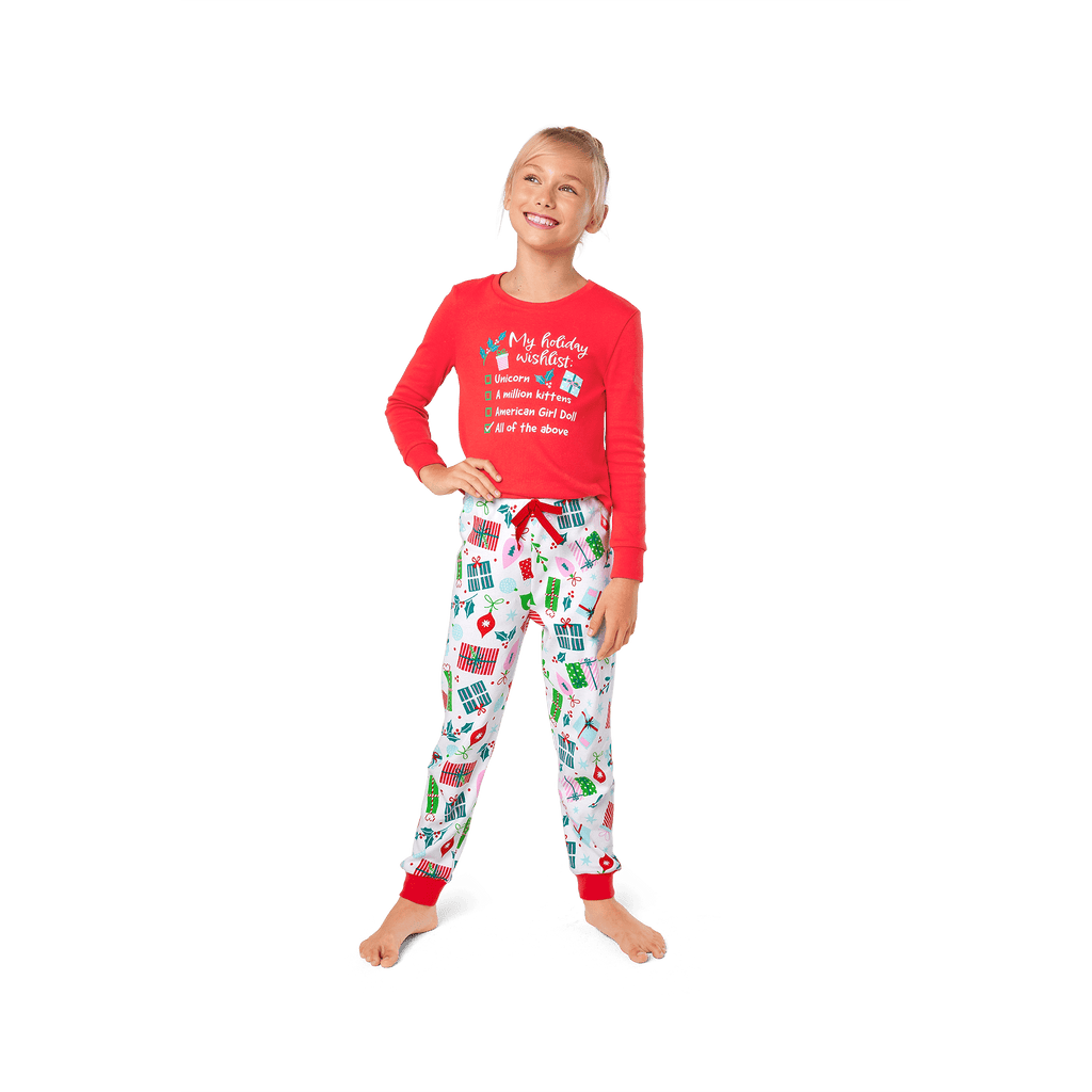 Holiday Wish List PJs for Girls D7