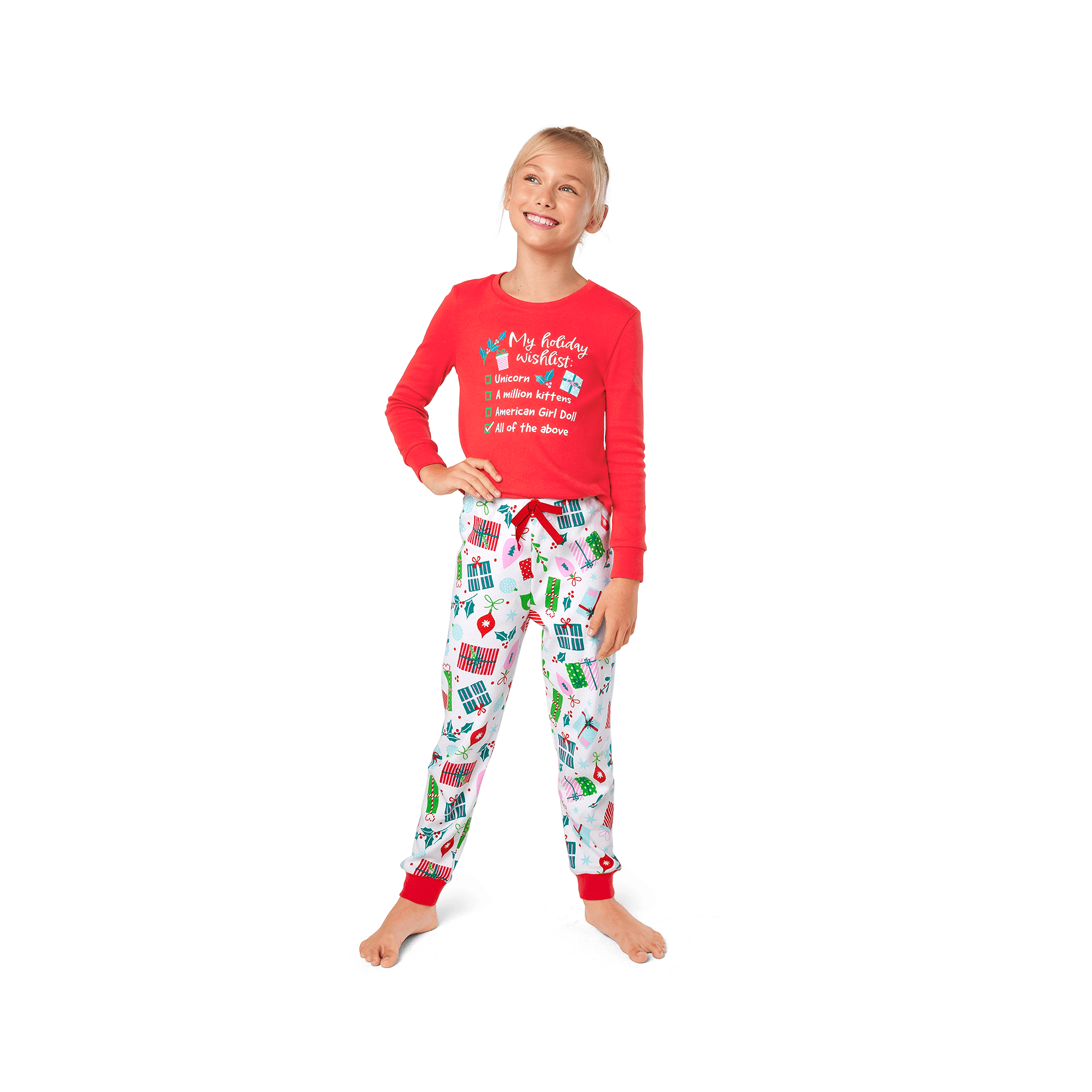 Holiday Wish List PJs for Girls D7