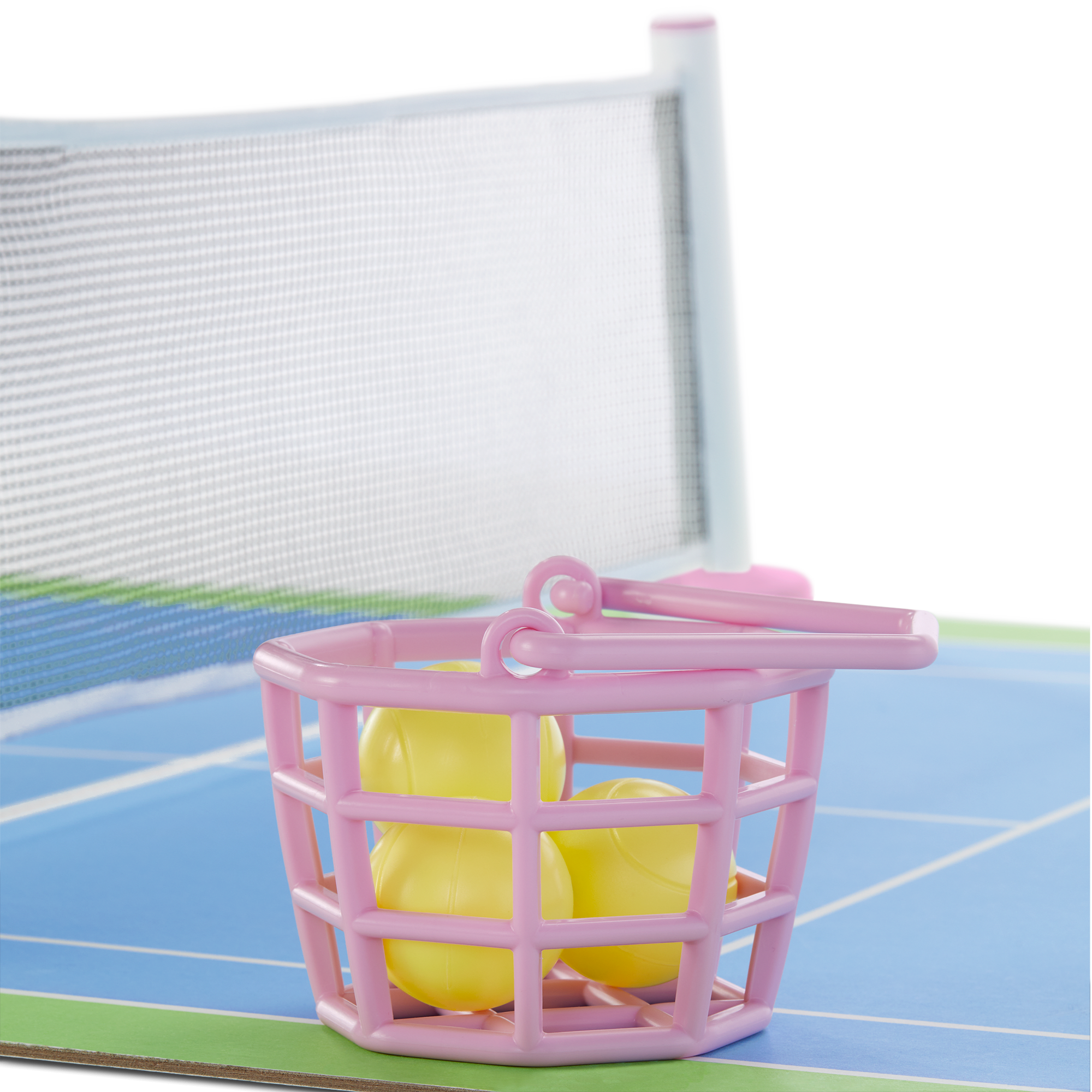 Isabel™ & Nicki's™ 2-in-1 Tennis Court & Skate Spot for 18-inch Dolls (Historical Characters) D0