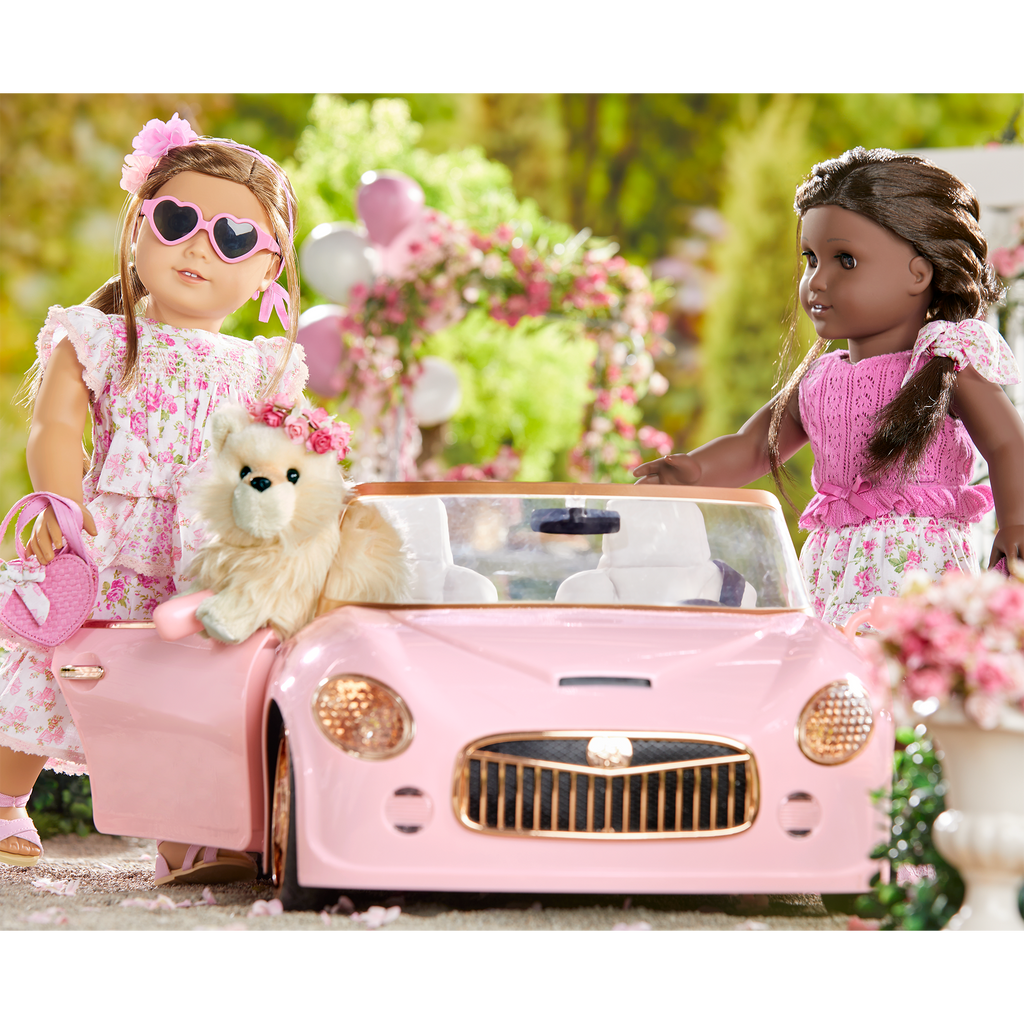 American Girl® RC Sports Car—Pink D2