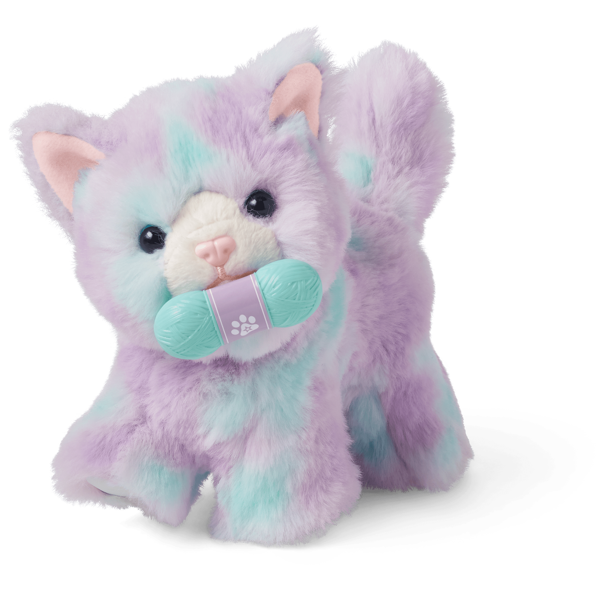 Purrpley Pink Kitty Cat for 18-inch Dolls D5