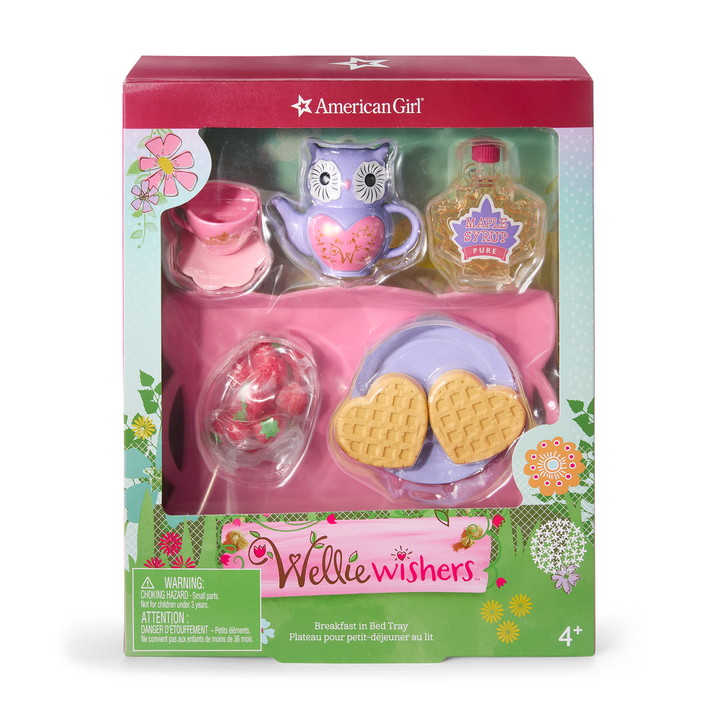 Breakfast in Bed Tray for WellieWishers™ Dolls F2