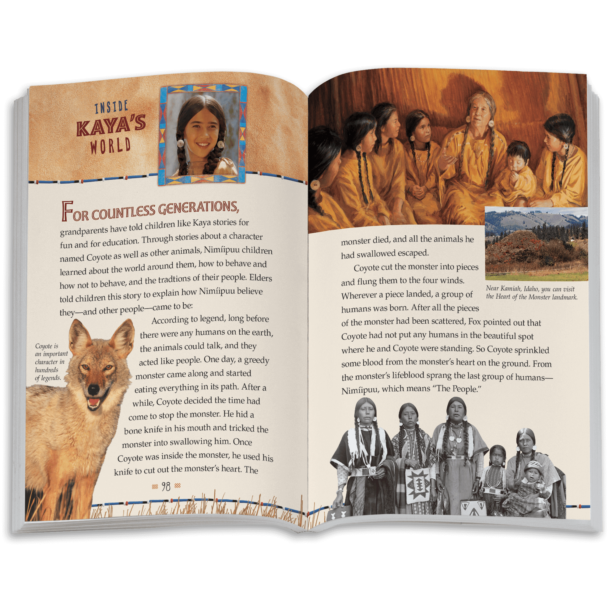 The Journey Begins: Kaya Book 1  (Historical Characters) F8
