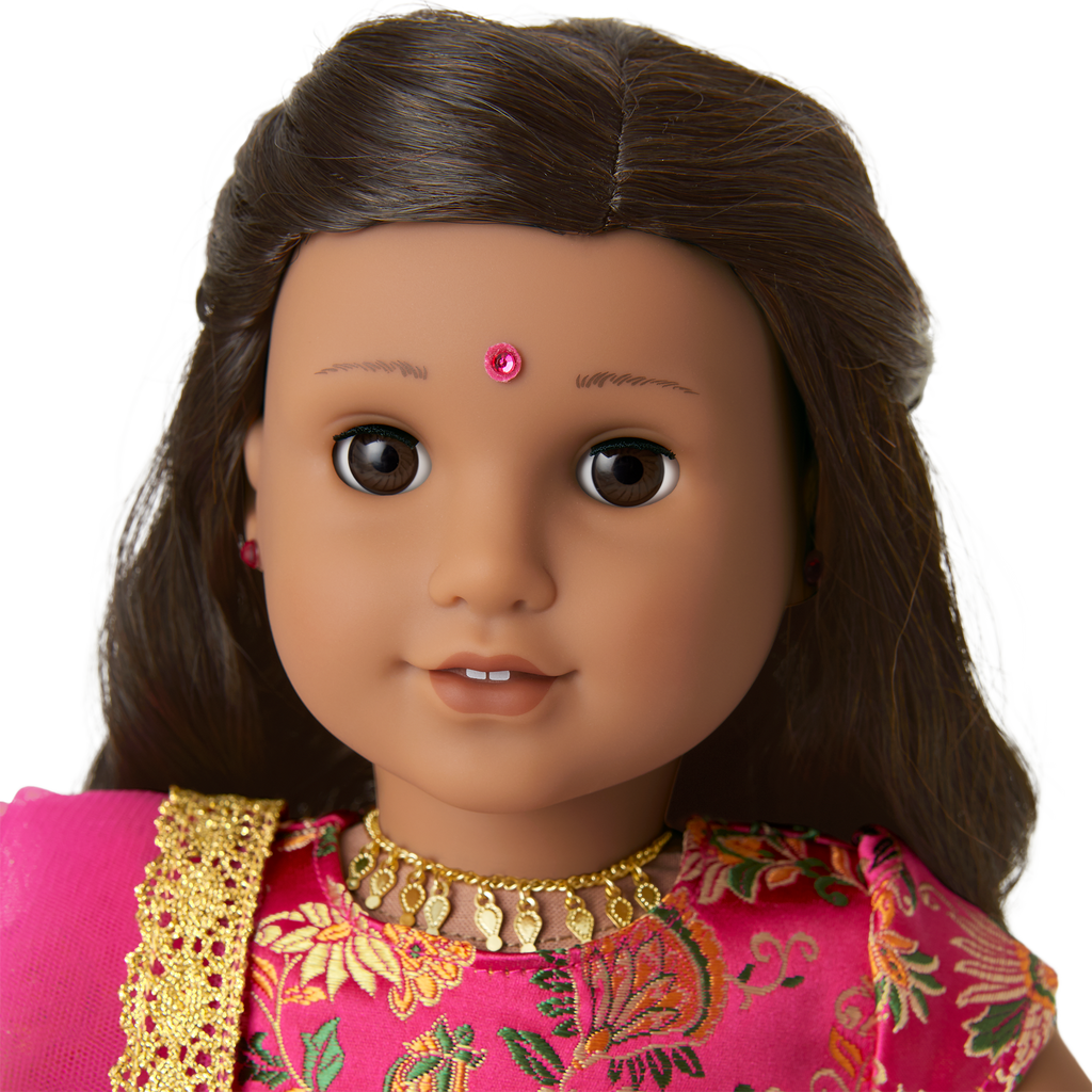 Diwali Celebration Outfit for 18-inch Dolls A3