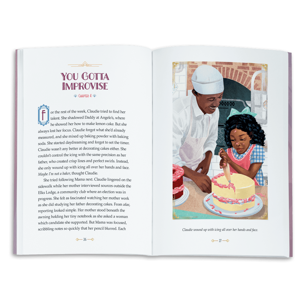 Claudie™ 18-inch Doll & Book (Historical Characters) A8