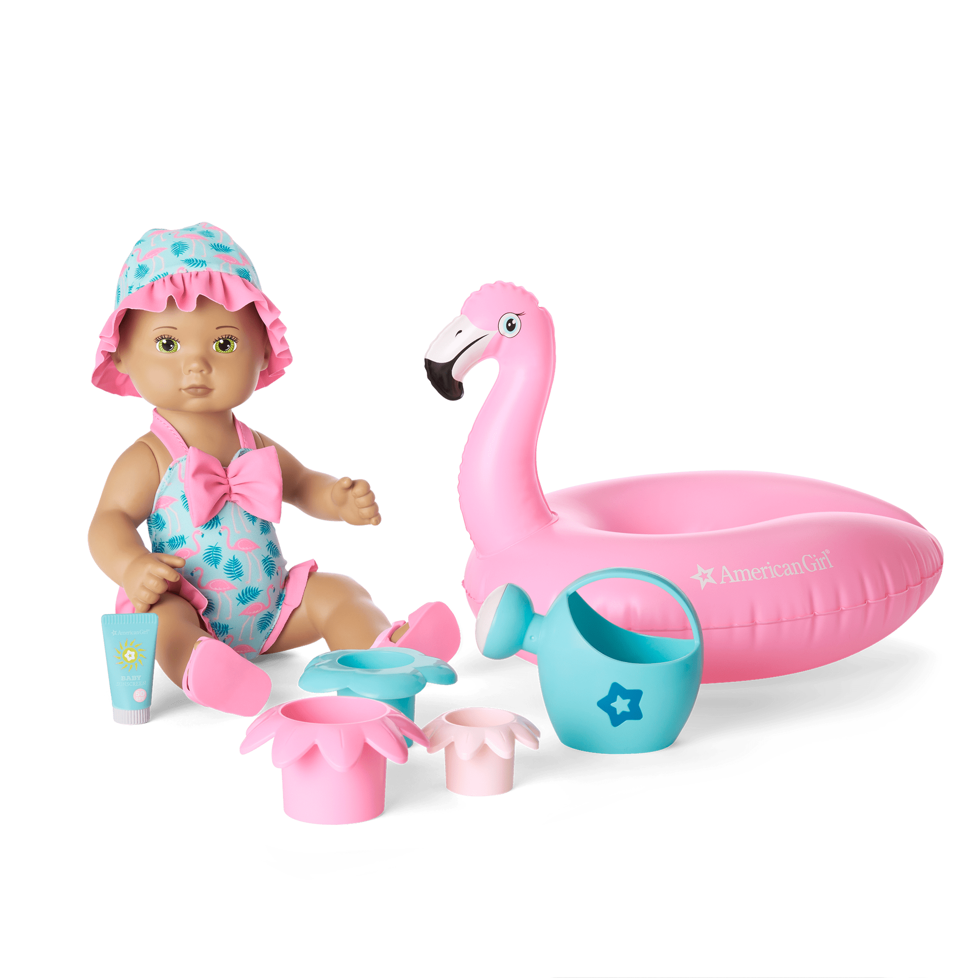 Flamingo Fun Play Set (Bitty Baby® Splash™) B5