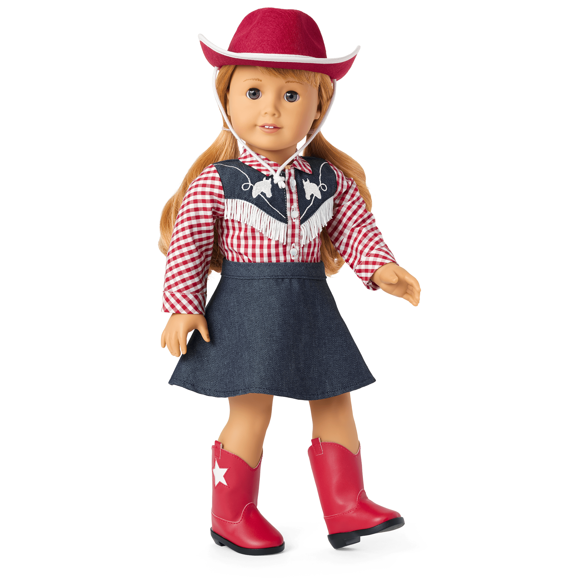 Maryellen's™ Cowgirl Costume for 18-inch Dolls (Historical Characters) A2