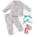 Melody’s™ Plaid Pajamas for 18-inch Dolls (Historical Characters) B4