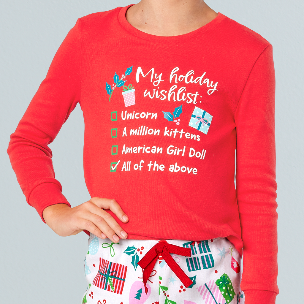 Holiday Wish List PJs for Girls D7