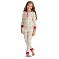 Hearts & Pines Holiday PJs for Girls B8
