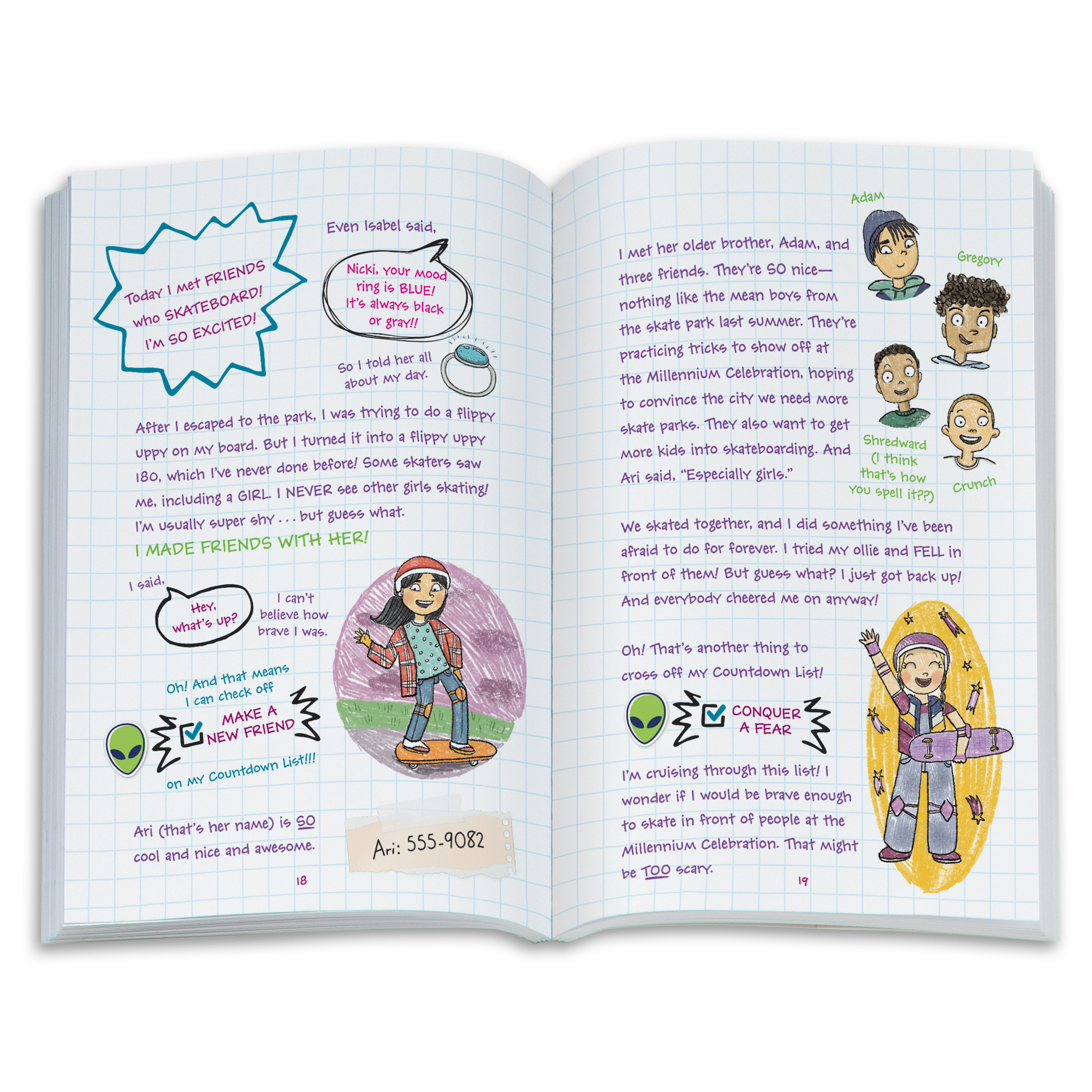 Nicki™ 18-inch Doll & Journal (Historical Characters) C7