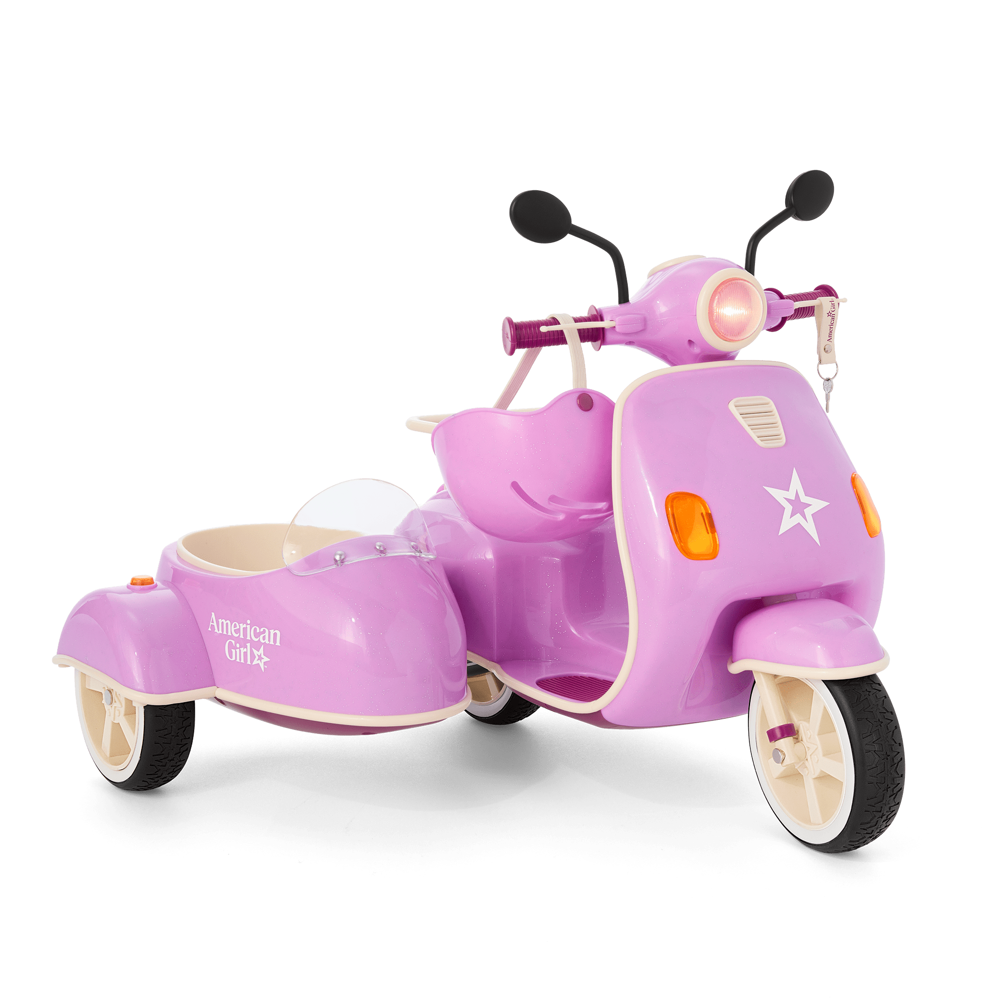 Hit the Road Scooter & Sidecar for 18-inch Dolls C9