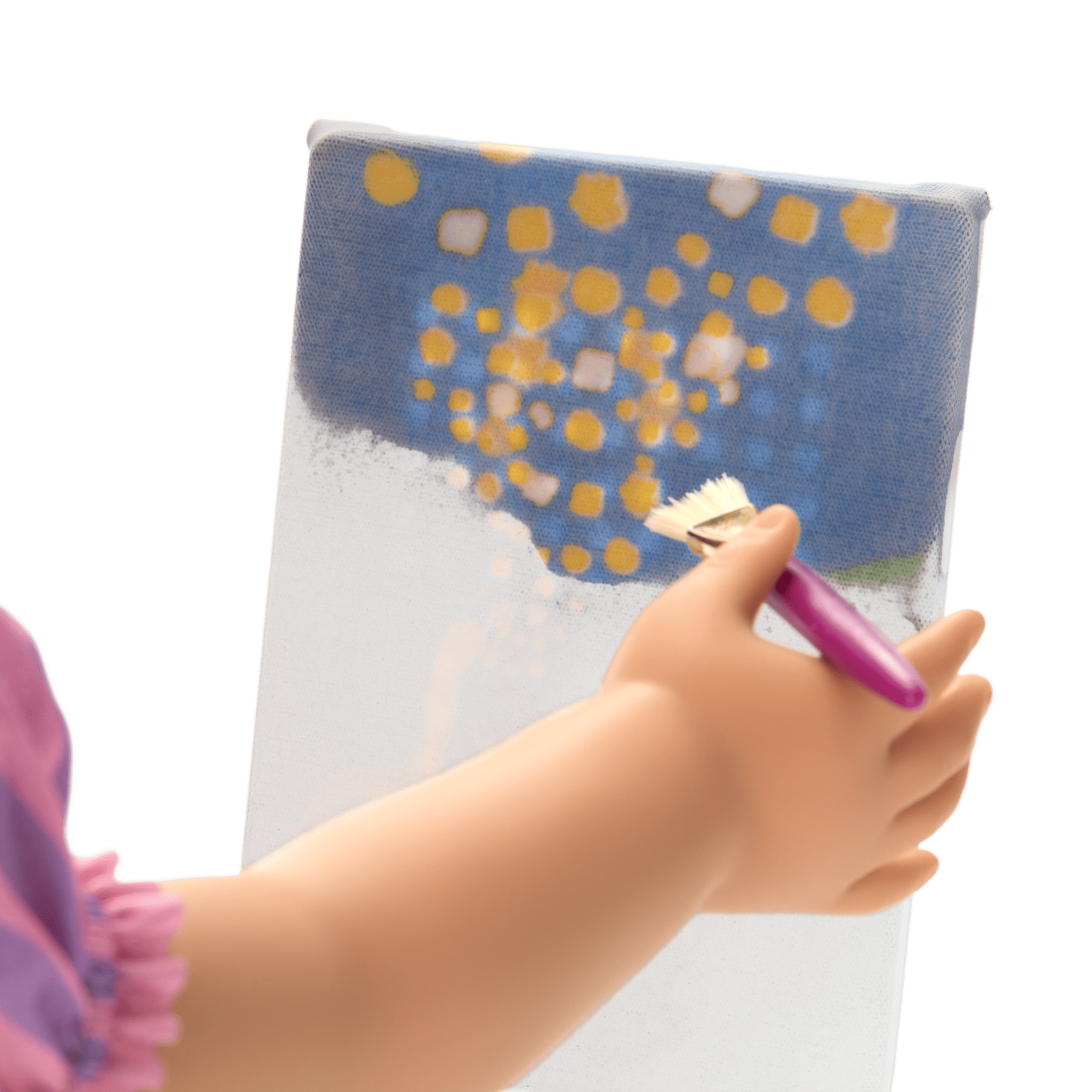 American Girl® Disney Princess Rapunzel Painting Accessories & Pascal for 18-inch Dolls C4