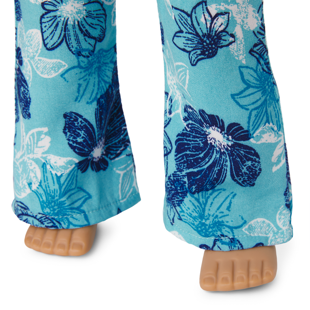 Nanea’s™ Floral Pajamas for 18-inch Dolls (Historical Characters) A1