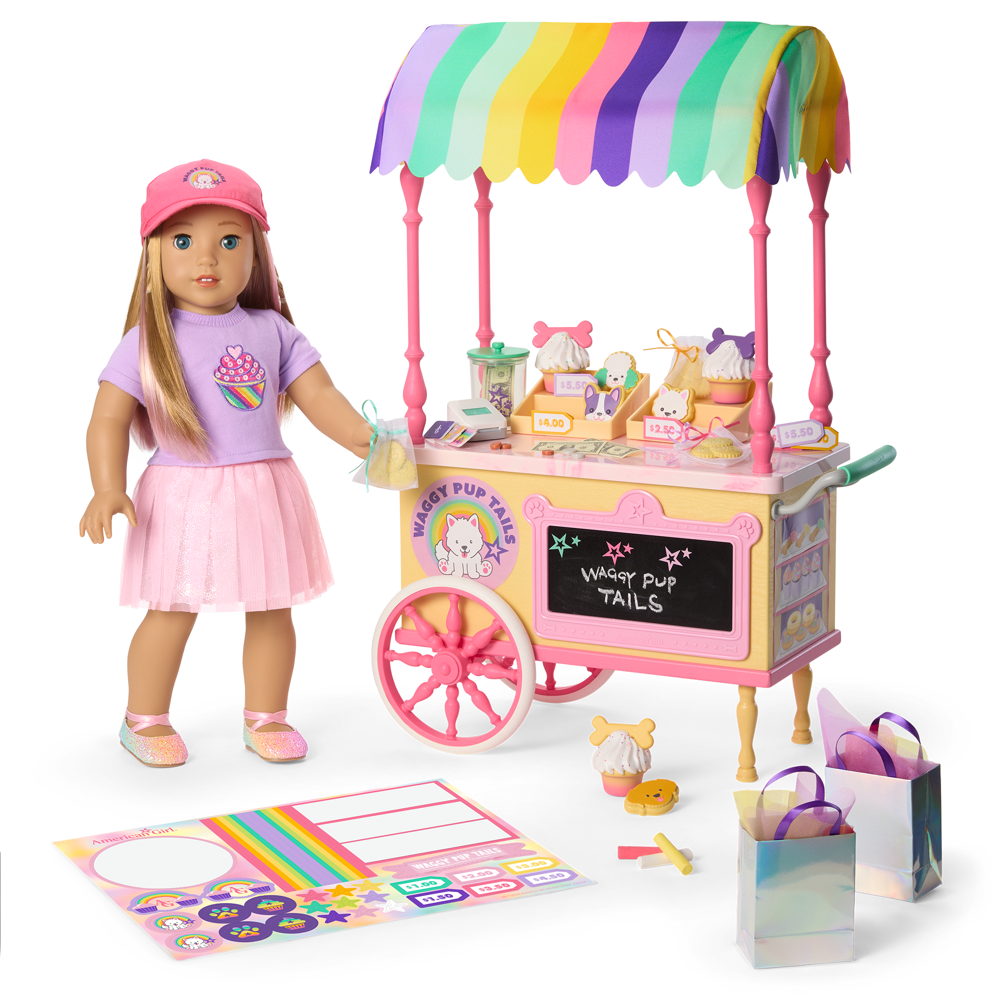 Summer’s™ Treat Cart for 18-inch Dolls (Girl of the Year™ 2025) C9