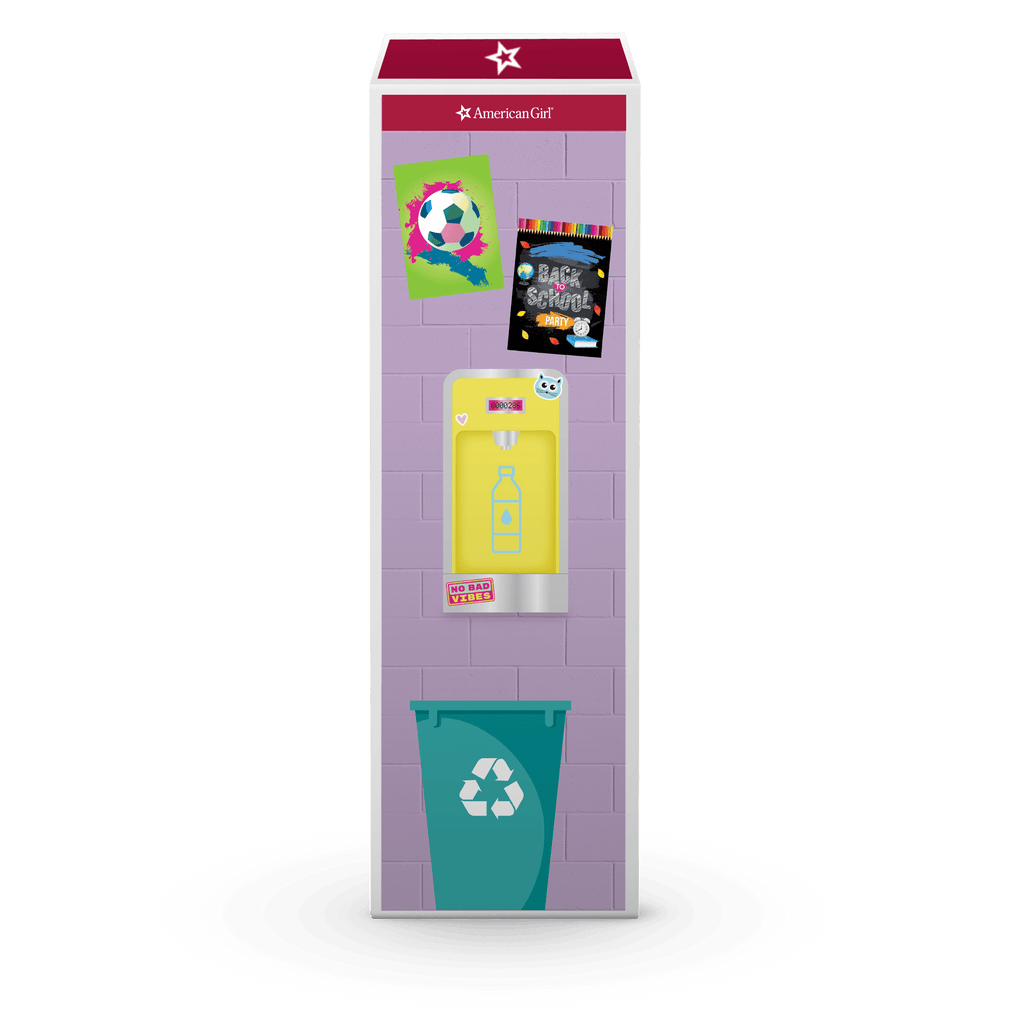 Colorful Cubbies Locker Set for 18-inch Dolls E0