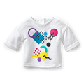 Courtney’s™ Graphic Sweatshirt for 18-inch Dolls (Historical Characters) C6
