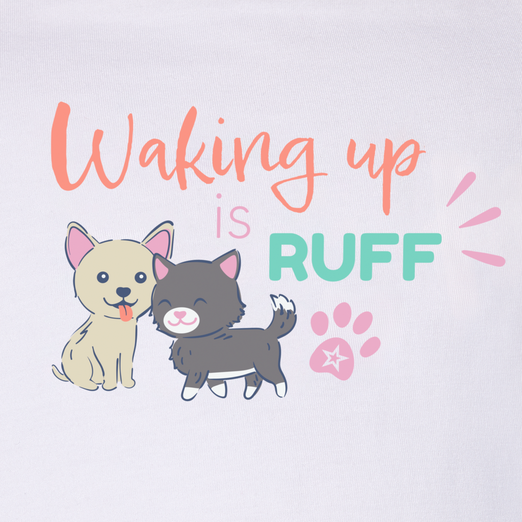 Waking Up Is Ruff PJs for Girls F9