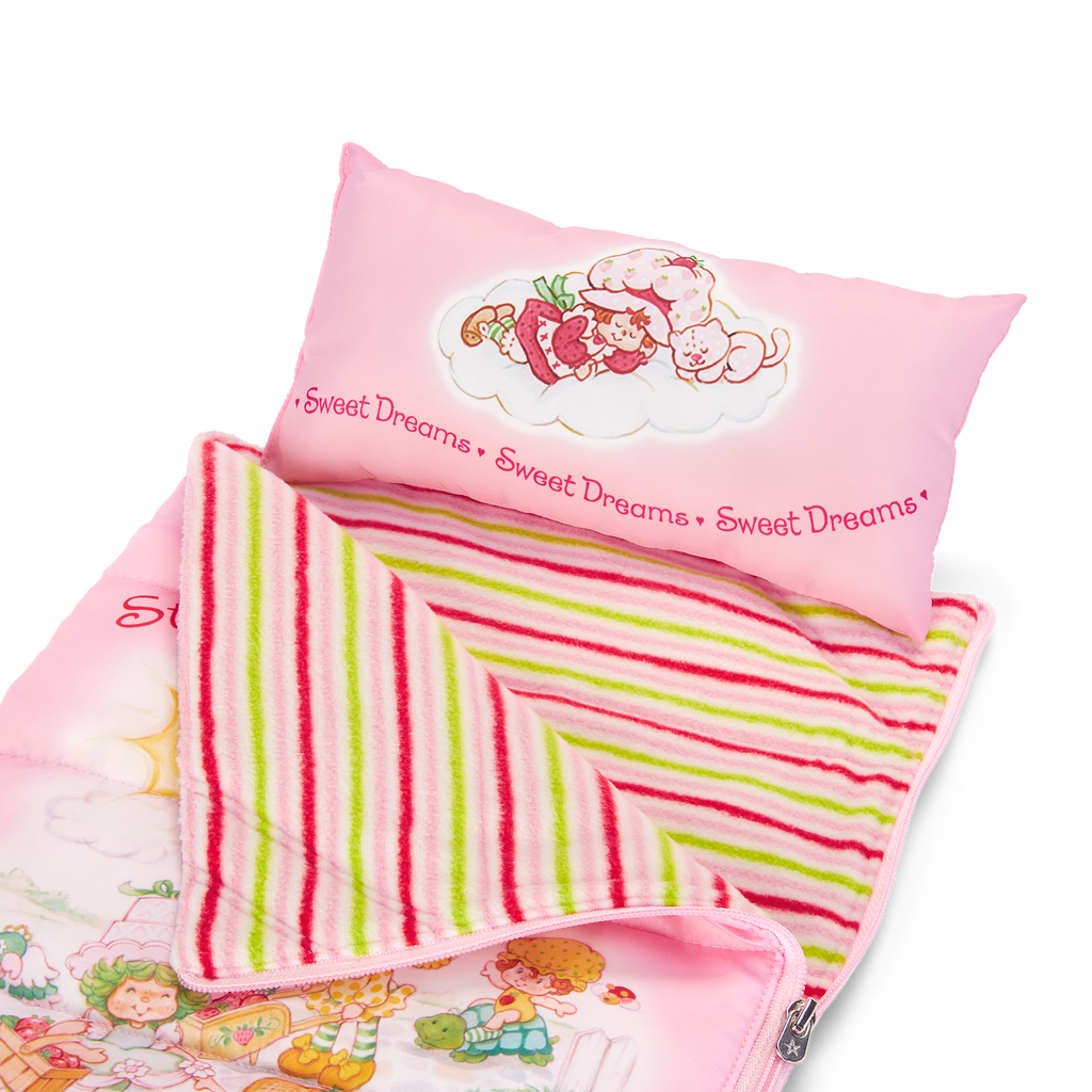 Courtney's™ Strawberry Shortcake™ Sleeping Bag Set for 18-inch Dolls (Historical Characters) B4