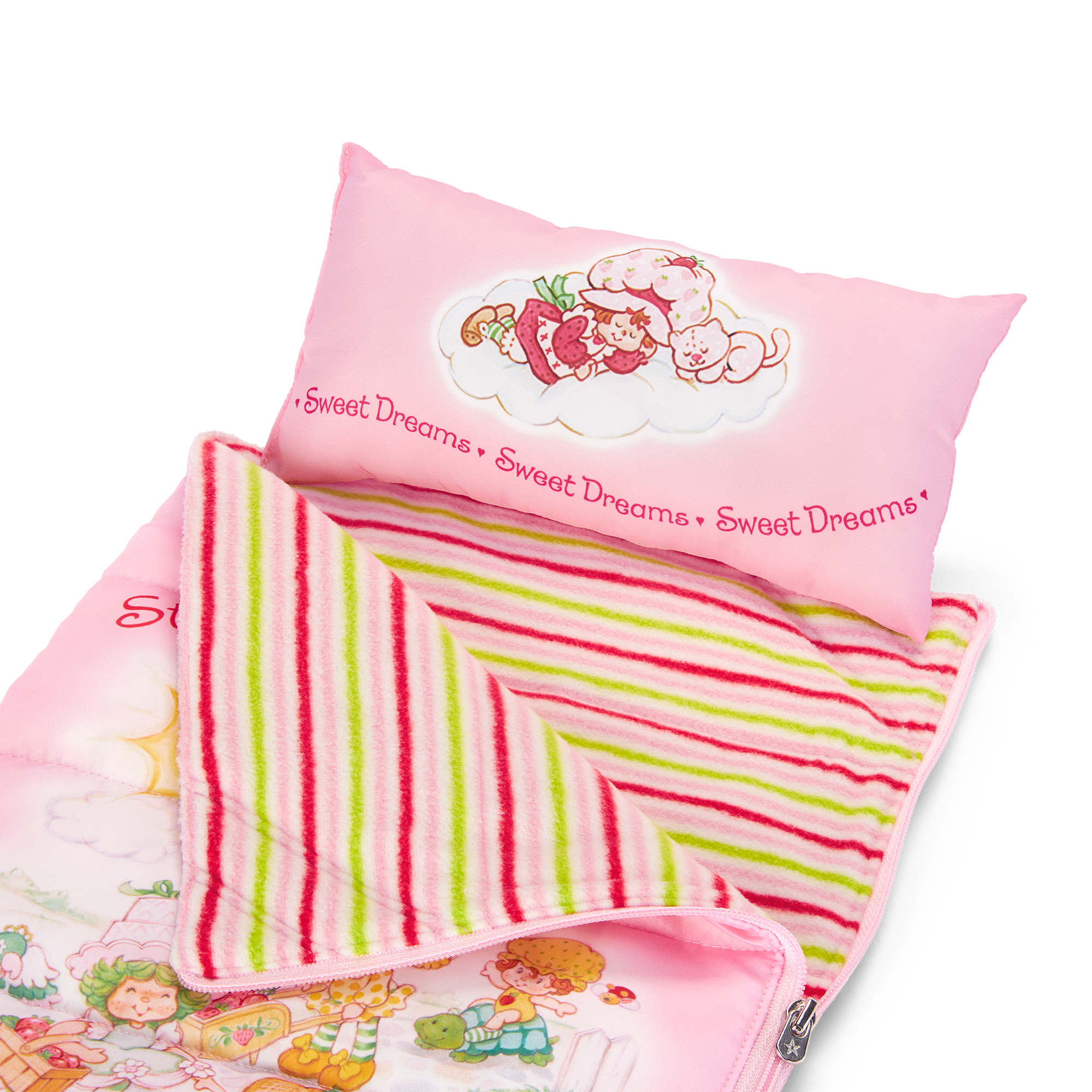 Courtney's™ Strawberry Shortcake™ Sleeping Bag Set for 18-inch Dolls (Historical Characters) B4