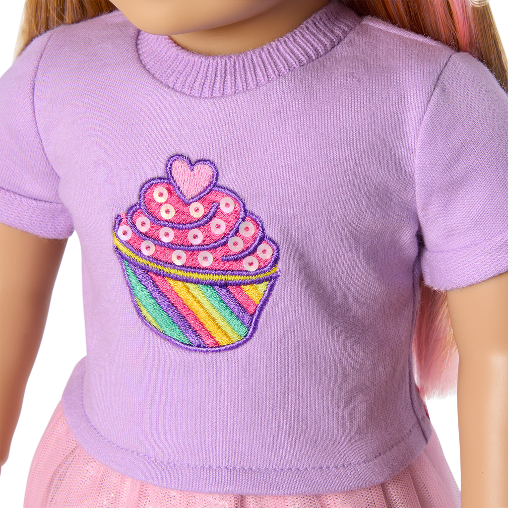 Summer’s™ Bake Sale Outfit for 18-inch Dolls (Girl of the Year™ 2025) F8