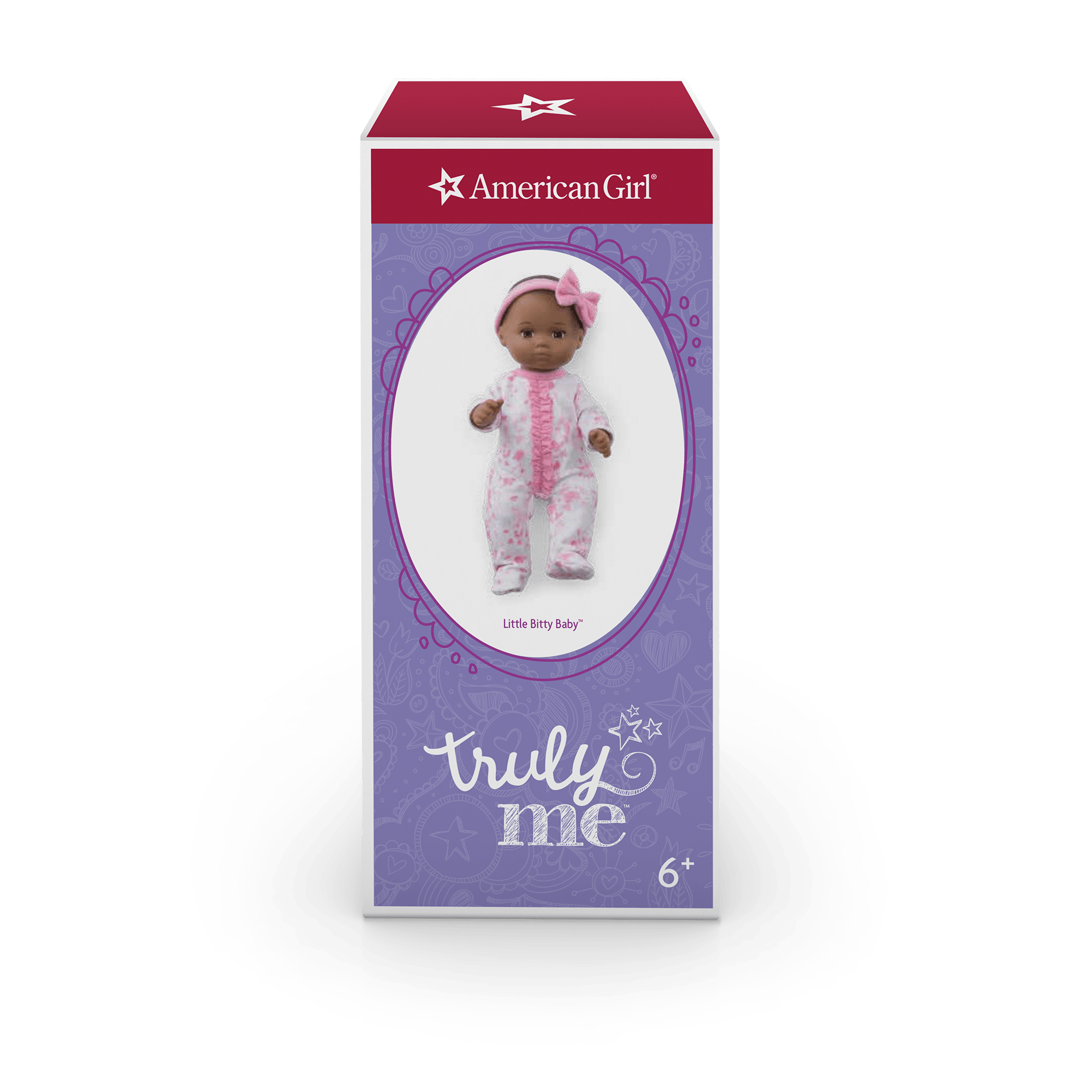 Little Bitty Baby™ 7.75-inch Doll with black hair F8