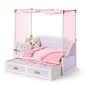 All Set for Sleepovers Canopy Bed for 18-inch Dolls E6