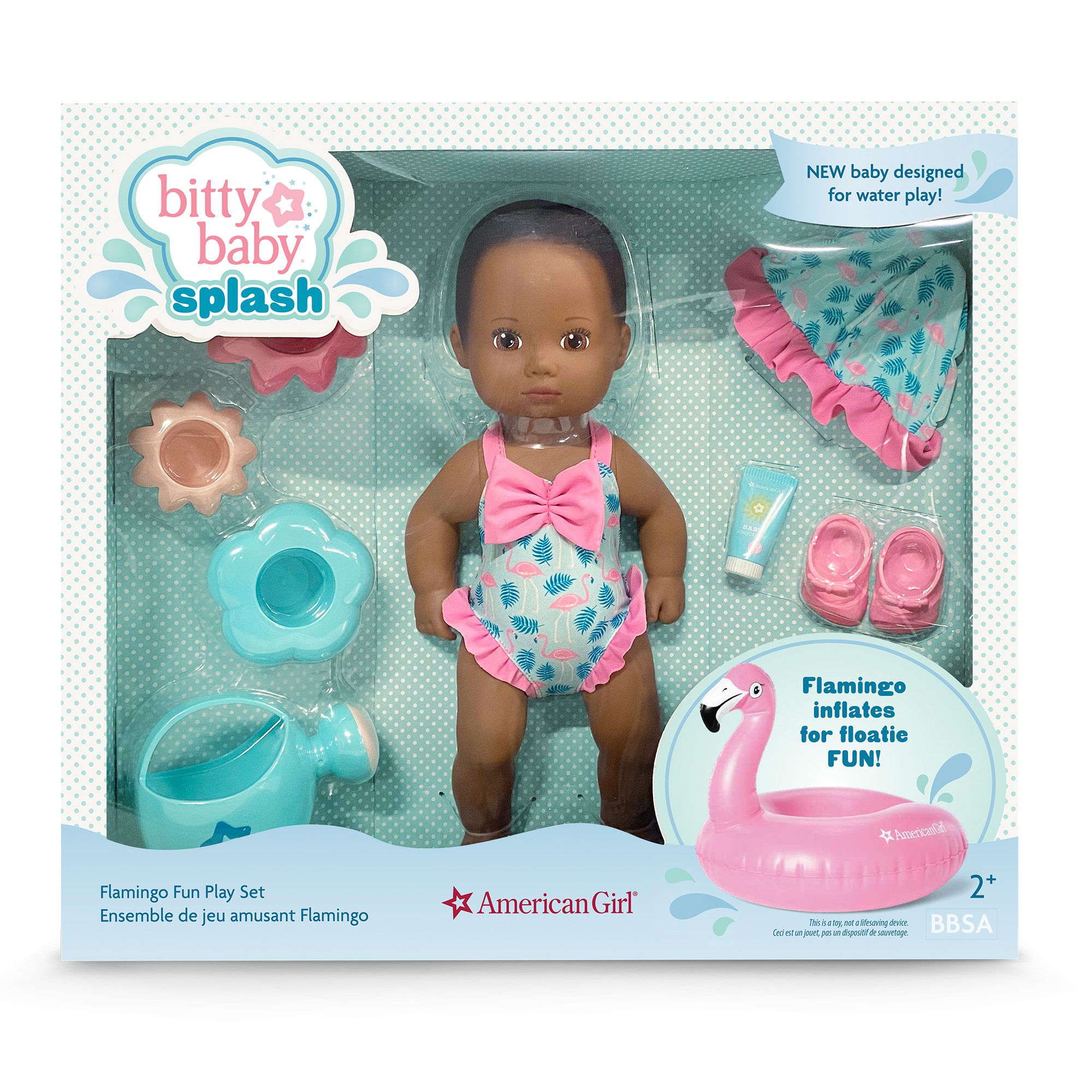 Flamingo Fun Play Set (Bitty Baby® Splash™) F3