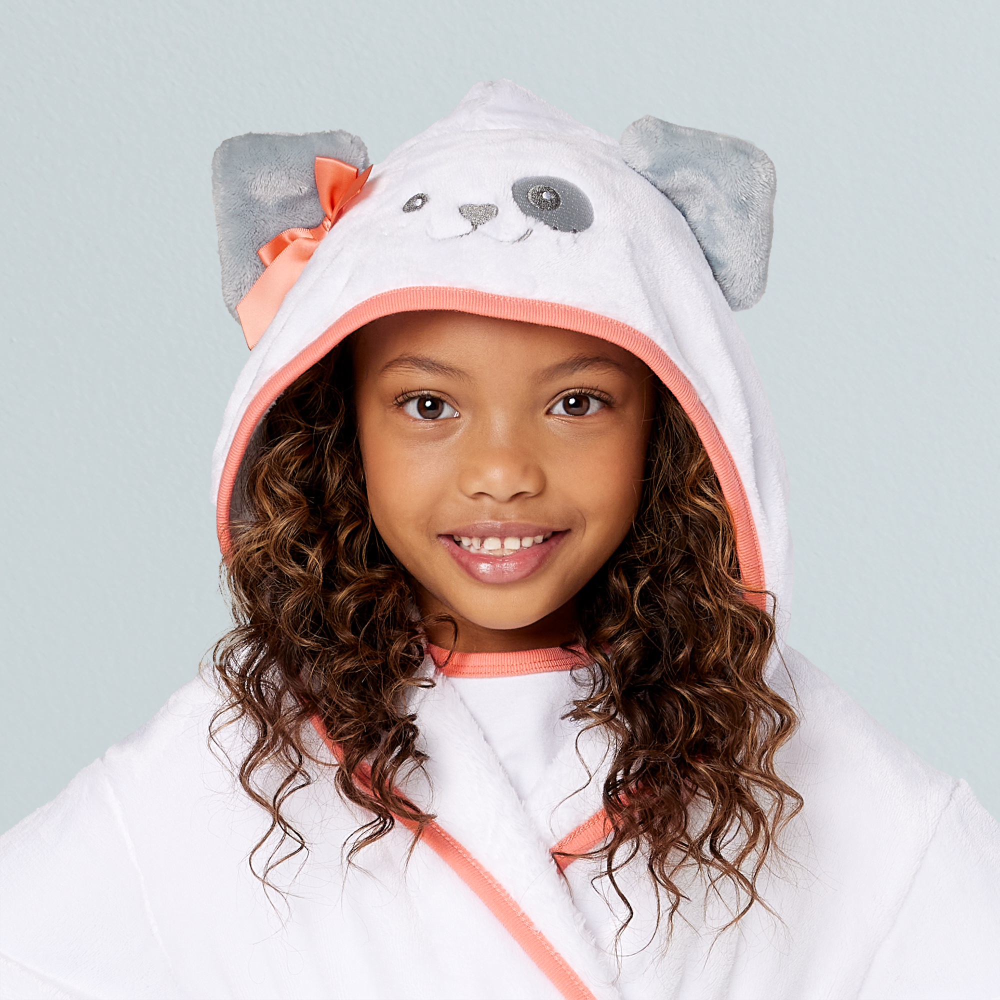 Comfy Puppy Robe Set for Girls & 18-inch Dolls D9