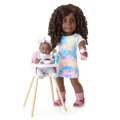 Little Bitty Baby™ Layette & High Chair Set for 7.75-inch Dolls F4