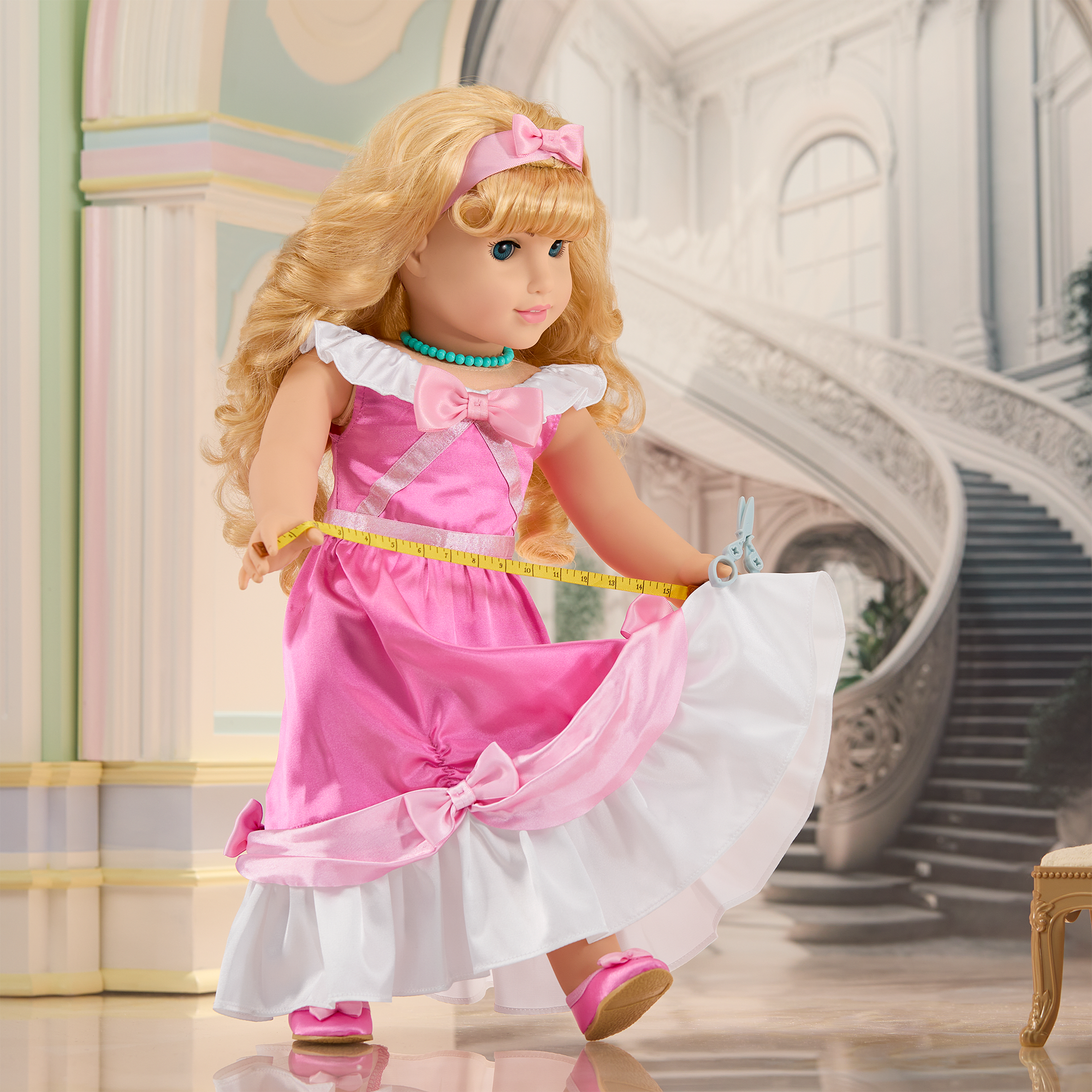 American Girl® Disney Princess Cinderella Original Ball Gown & Accessories for 18-inch Dolls C2