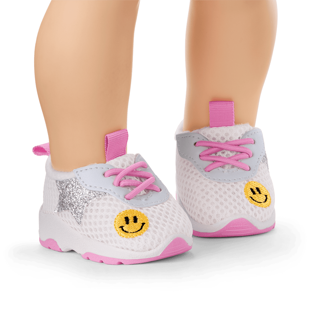 Cheerful Chunky Sneakers for 18-inch Dolls C7