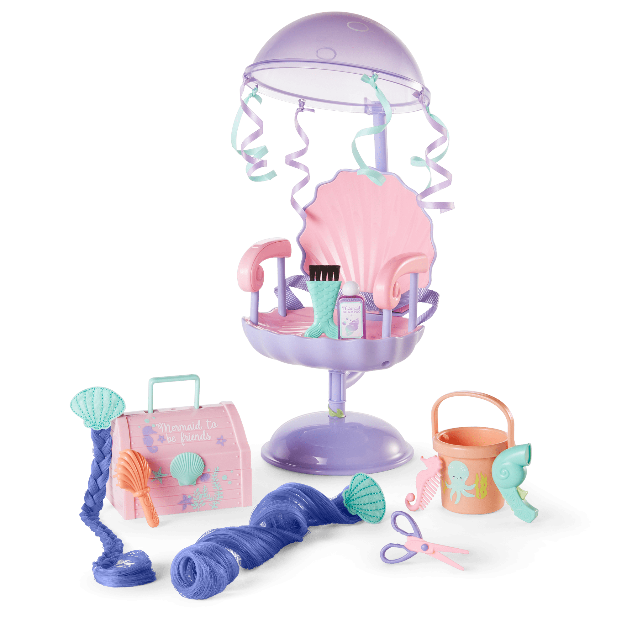 Seashell Salon Set for WellieWishers™ Dolls E4