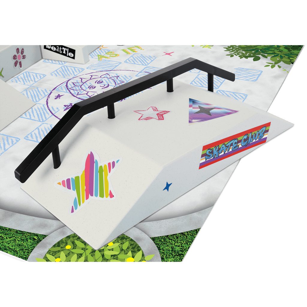 Isabel™ & Nicki's™ 2-in-1 Tennis Court & Skate Spot for 18-inch Dolls (Historical Characters) D0