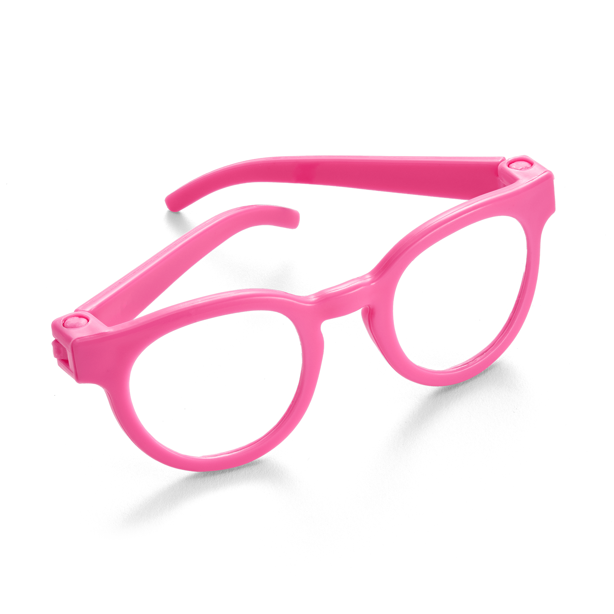 Petal-Pink Glasses for 18-inch Dolls F1
