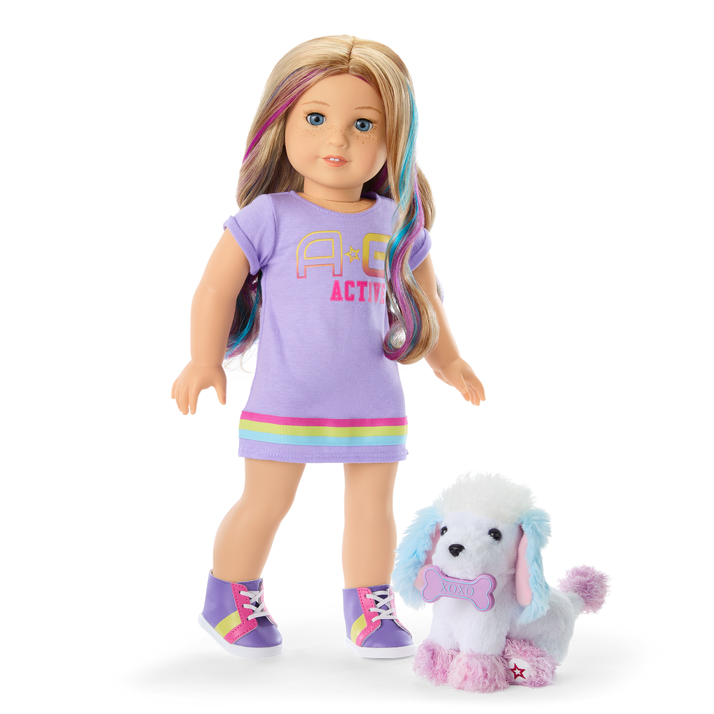 Tropical Taffy Poodle™ for 18-inch Dolls E8