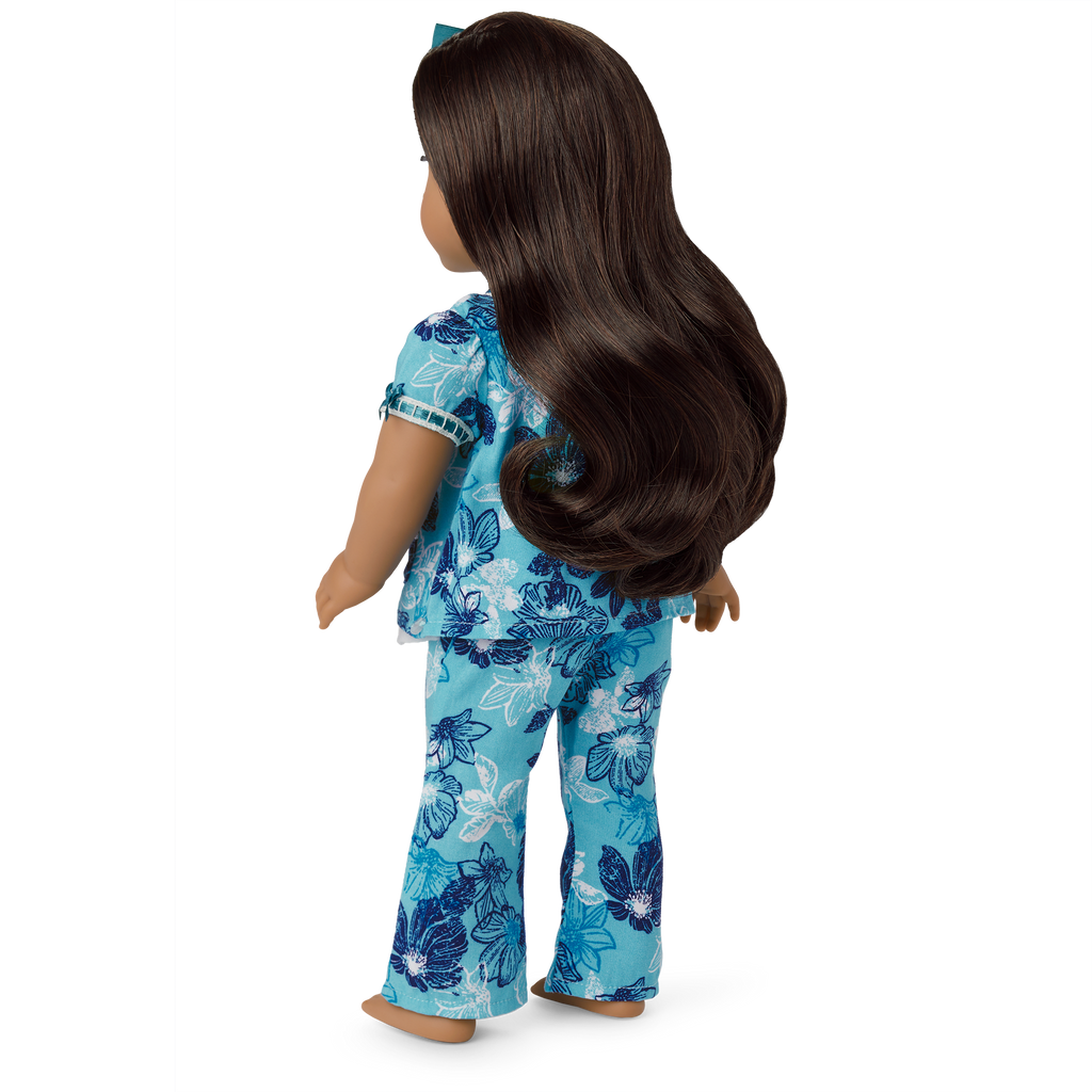 Nanea’s™ Floral Pajamas for 18-inch Dolls (Historical Characters) A1