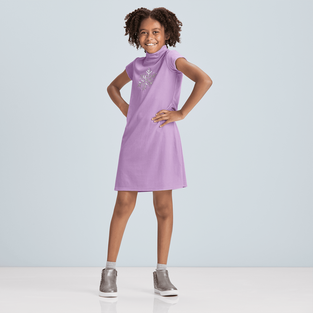 Soft as Snow Dress for Girls B6