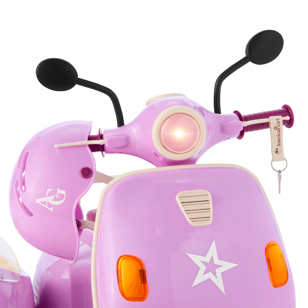 Hit the Road Scooter & Sidecar for 18-inch Dolls C9