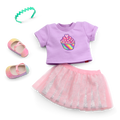 Summer’s™ Bake Sale Outfit for 18-inch Dolls (Girl of the Year™ 2025) F8