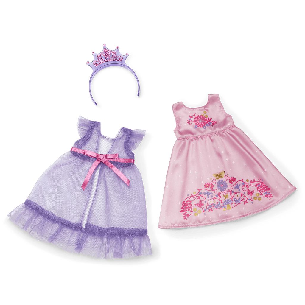 Royal Ruffles Nightie & Robe for WellieWishers™ Dolls F1