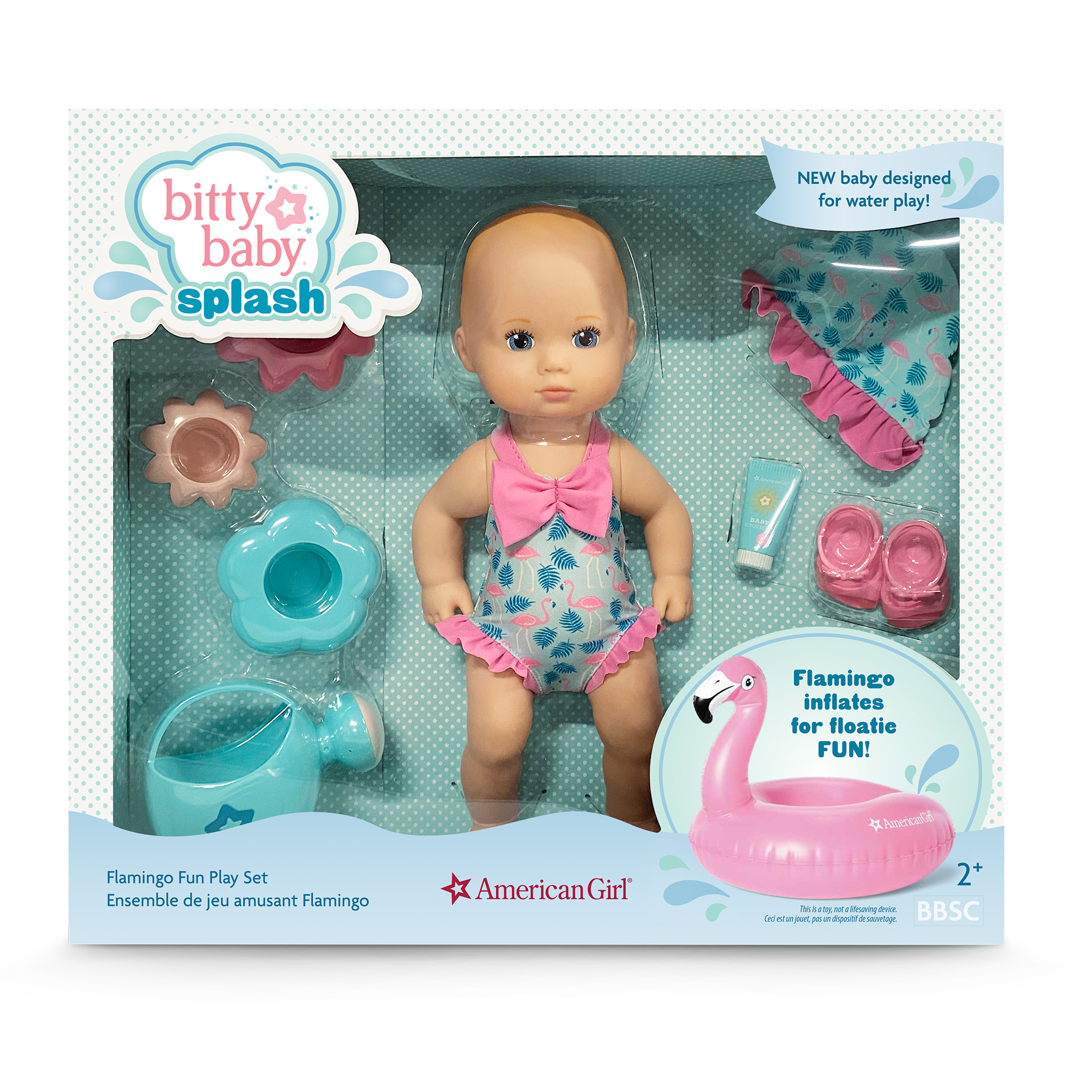 Flamingo Fun Play Set (Bitty Baby® Splash™) E0
