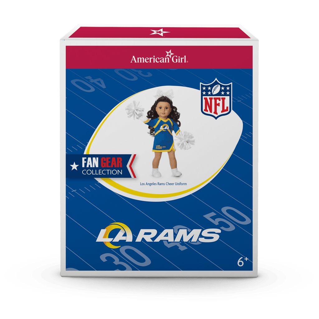 American Girl® x NFL Los Angeles Rams Cheer Uniform for 18-inch Dolls F5